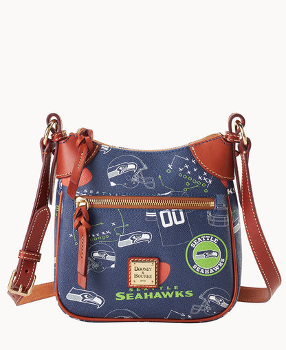 Dooney & Bourke NFL Seahawks Front Zip Crossbody