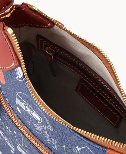 Dooney & Bourke NFL Seahawks Front Zip Crossbody