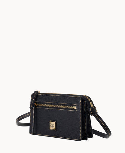 Dooney & Bourke Pebble Grain Multi Zip Crossbody