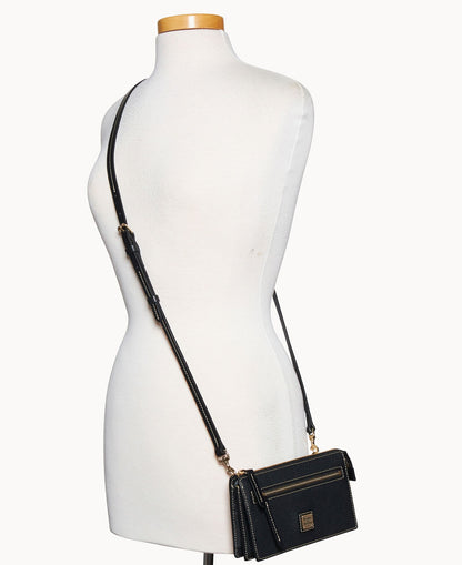 Dooney & Bourke Pebble Grain Multi Zip Crossbody