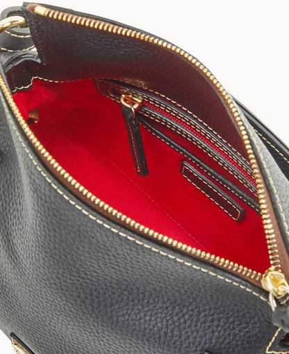 Dooney & Bourke Pebble Grain Tassel Shoulder Bag