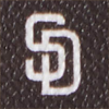 Dooney & Bourke MLB Padres Top Zip Crossbody