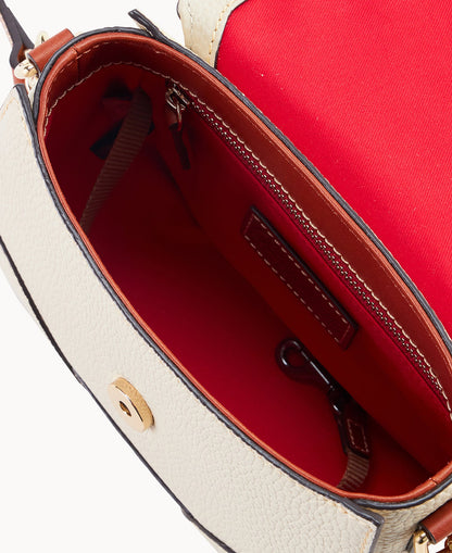Dooney & Bourke Pebble Grain Saddle Bag