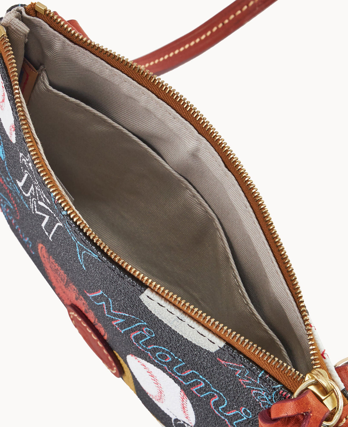 Dooney & Bourke MLB Marlins Top Zip Crossbody