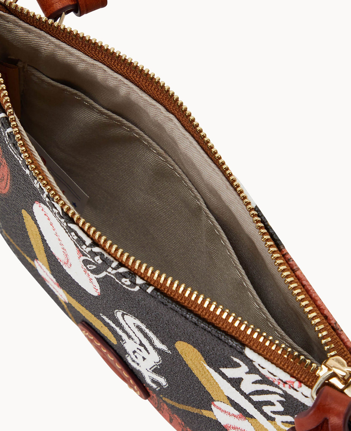 Dooney & Bourke MLB White Sox Top Zip Crossbody