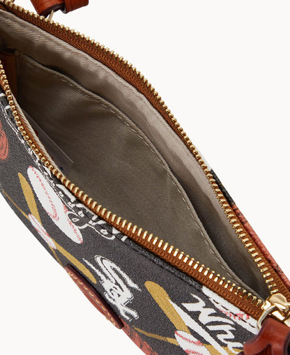 Dooney & Bourke MLB White Sox Top Zip Crossbody