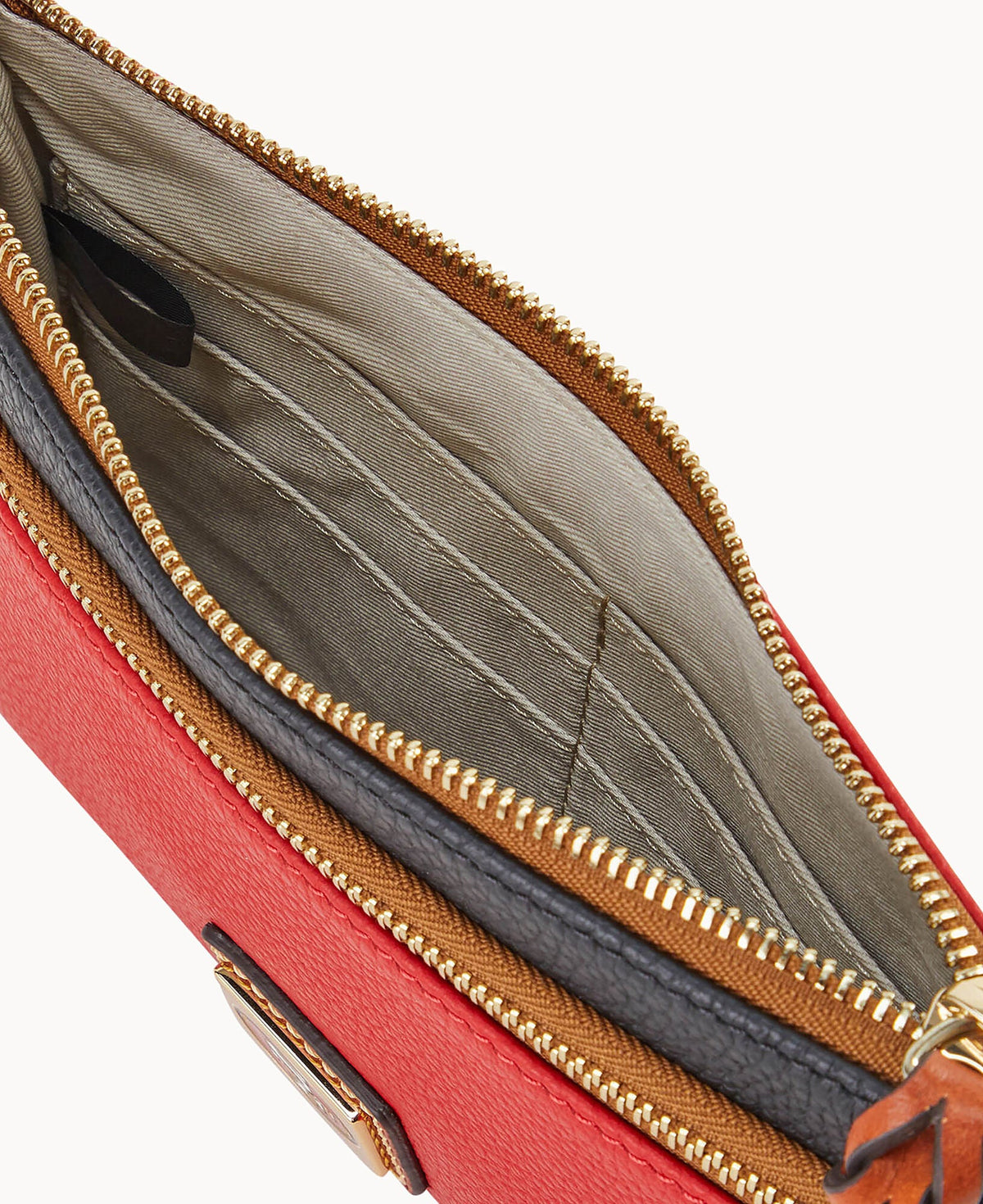 Dooney & Bourke NFL 49ERS Double Zip Wristlet