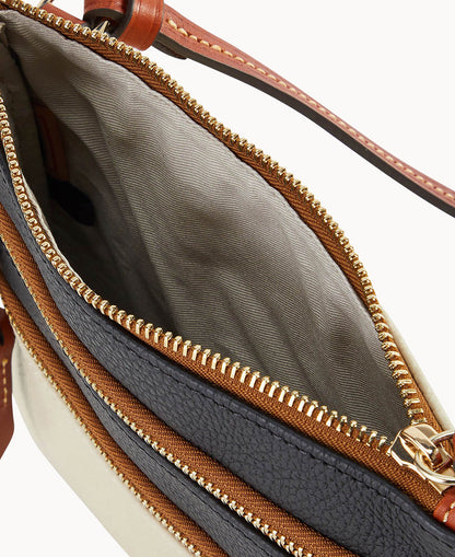 Dooney & Bourke NFL Saints Triple Zip Crossbody