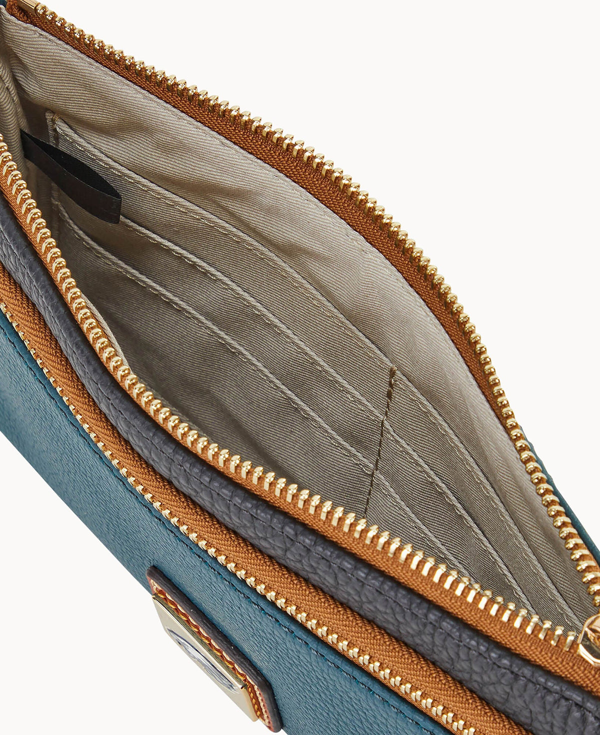 Dooney & Bourke NFL Eagles Double Zip Wristlet