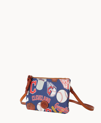 Dooney & Bourke MLB Guardians Top Zip Crossbody