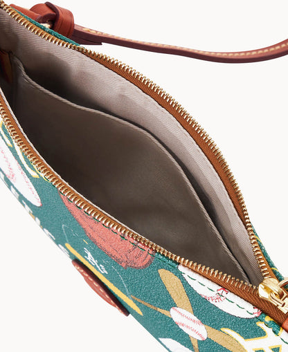 Dooney & Bourke MLB Athletics Top Zip Crossbody