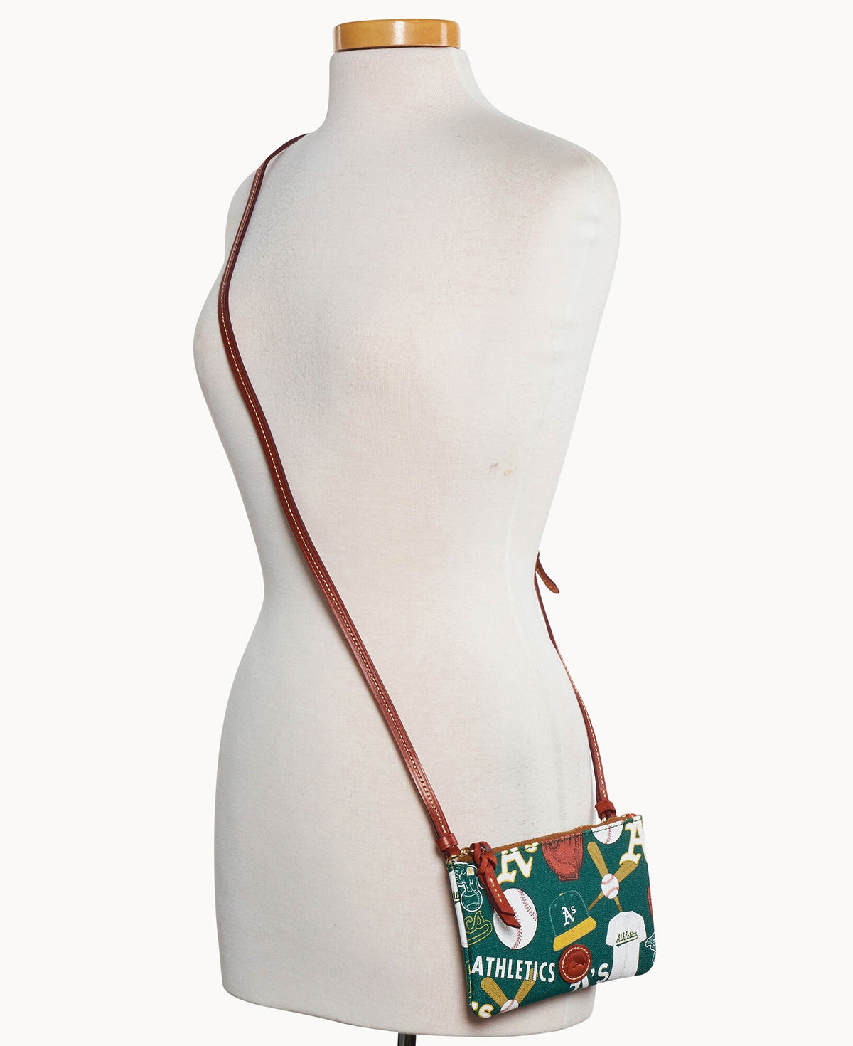 Dooney & Bourke MLB Athletics Top Zip Crossbody