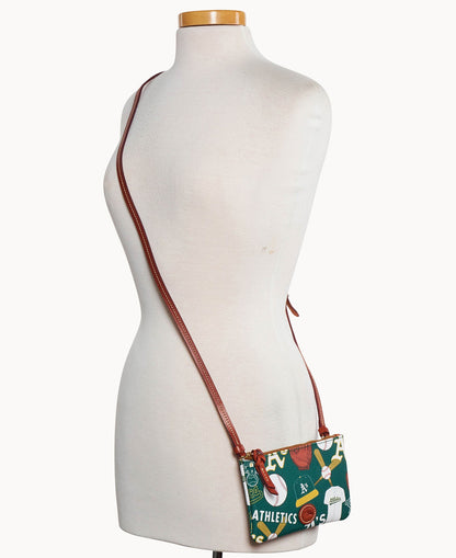 Dooney & Bourke MLB Athletics Top Zip Crossbody