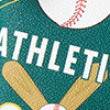 Dooney & Bourke MLB Athletics Top Zip Crossbody