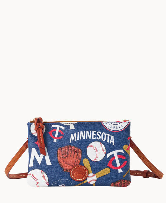 Dooney & Bourke MLB Twins Top Zip Crossbody