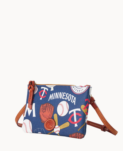 Dooney & Bourke MLB Twins Top Zip Crossbody