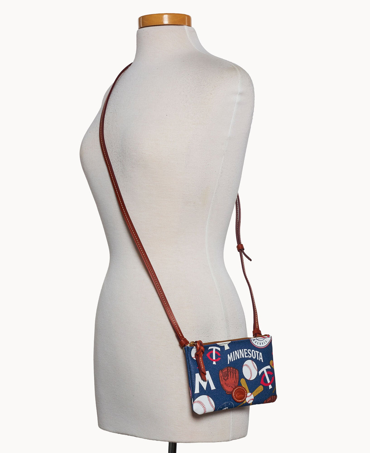 Dooney & Bourke MLB Twins Top Zip Crossbody