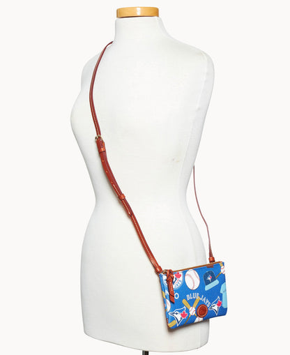Dooney & Bourke MLB Blue Jays Top Zip Crossbody