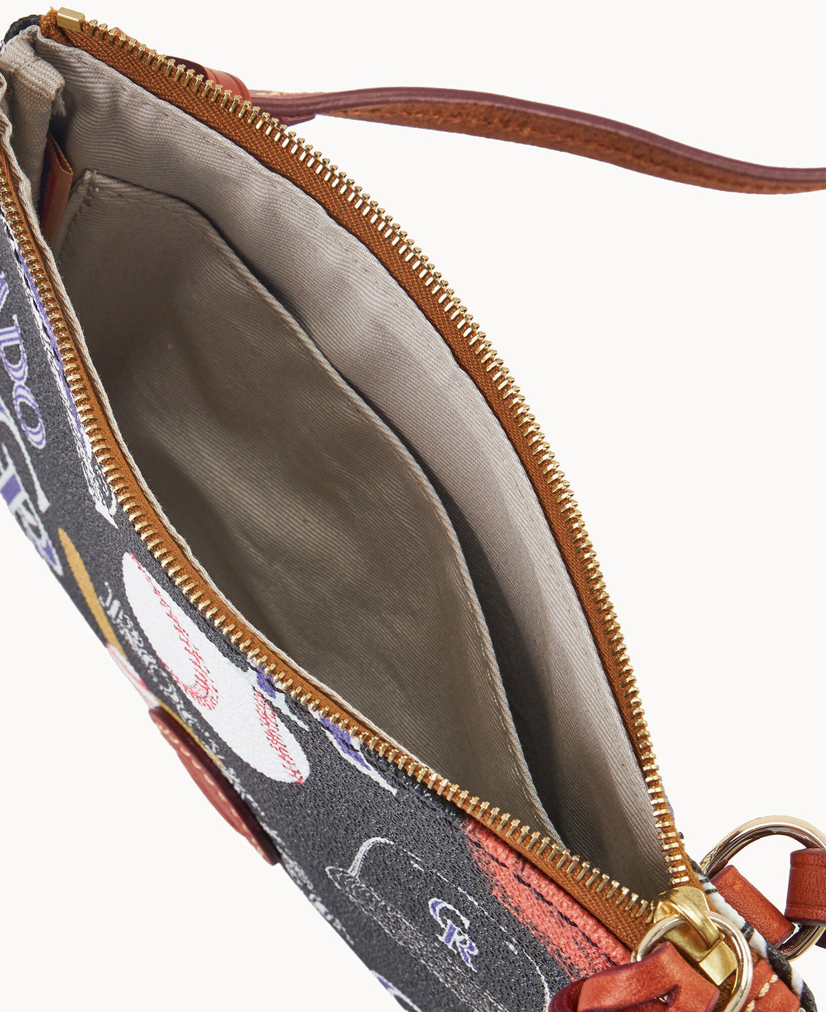 Dooney & Bourke MLB Rockies Top Zip Crossbody