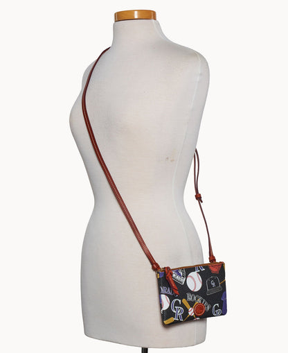 Dooney & Bourke MLB Rockies Top Zip Crossbody