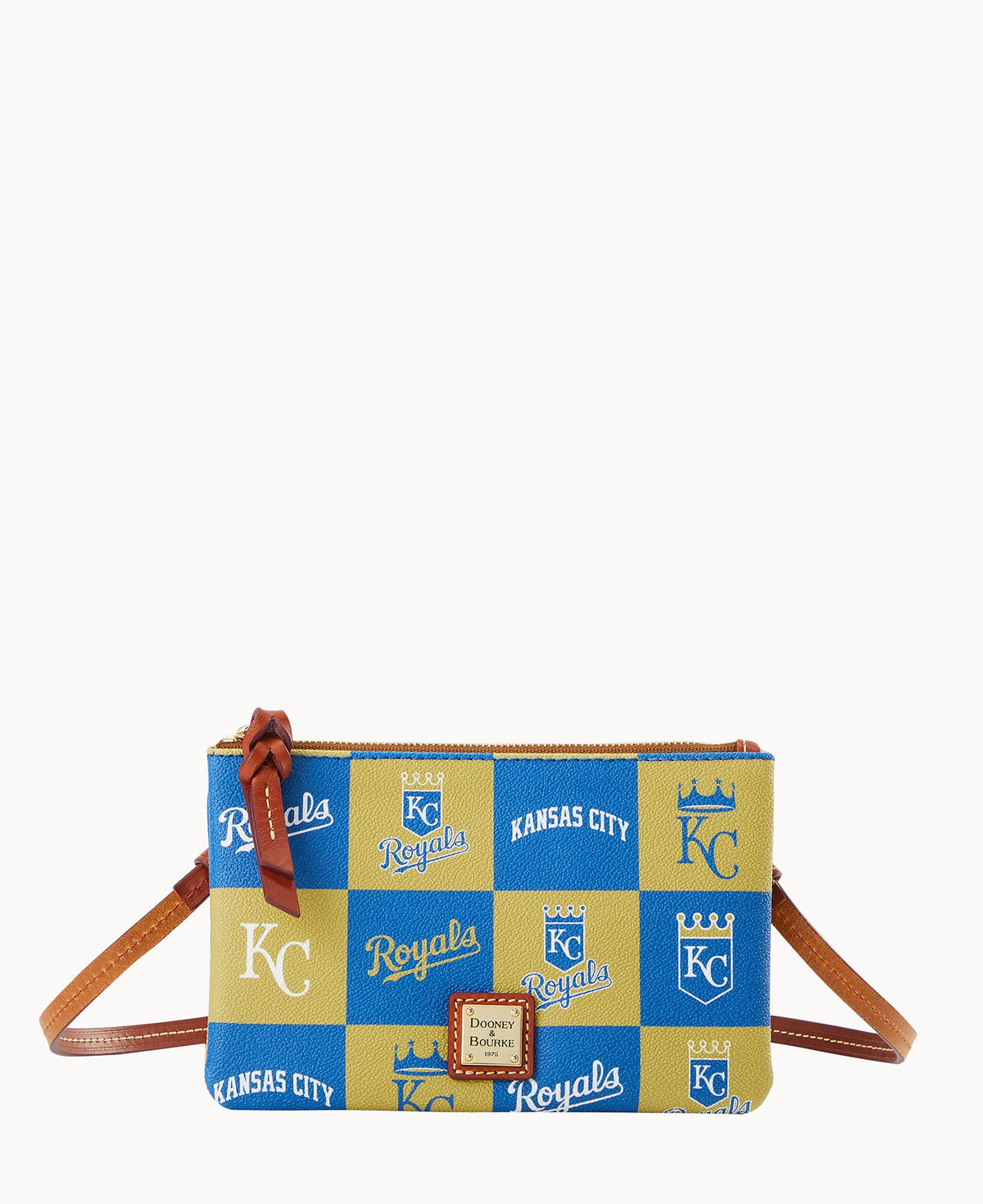Dooney & Bourke MLB Royals Top Zip Crossbody