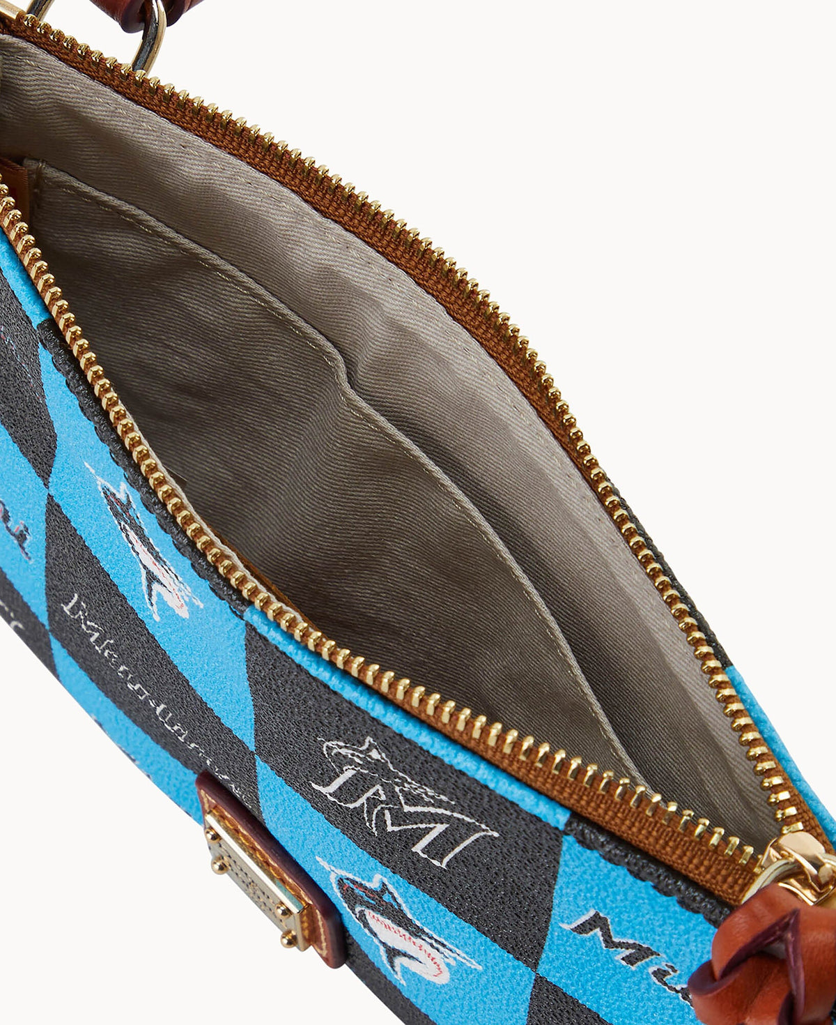 Dooney & Bourke MLB Marlins Top Zip Crossbody