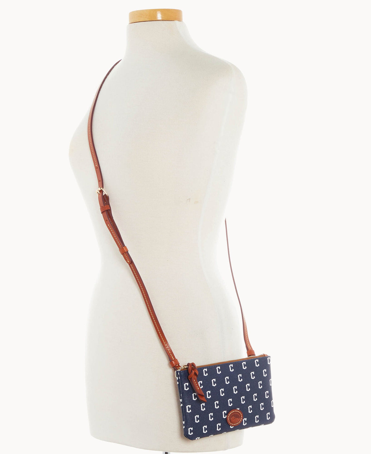 Dooney & Bourke MLB Guardians Top Zip Crossbody