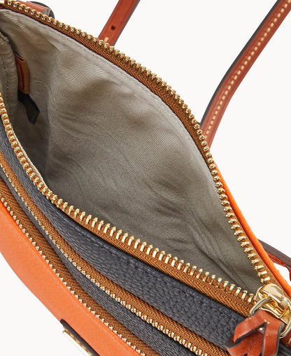 Dooney & Bourke NFL Dolphins Triple Zip Crossbody