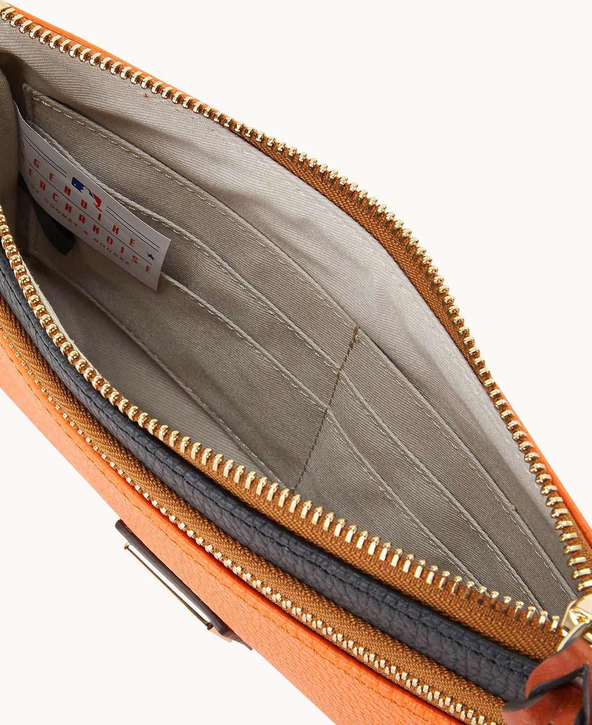 Dooney & Bourke MLB Giants Double Zip Wristlet