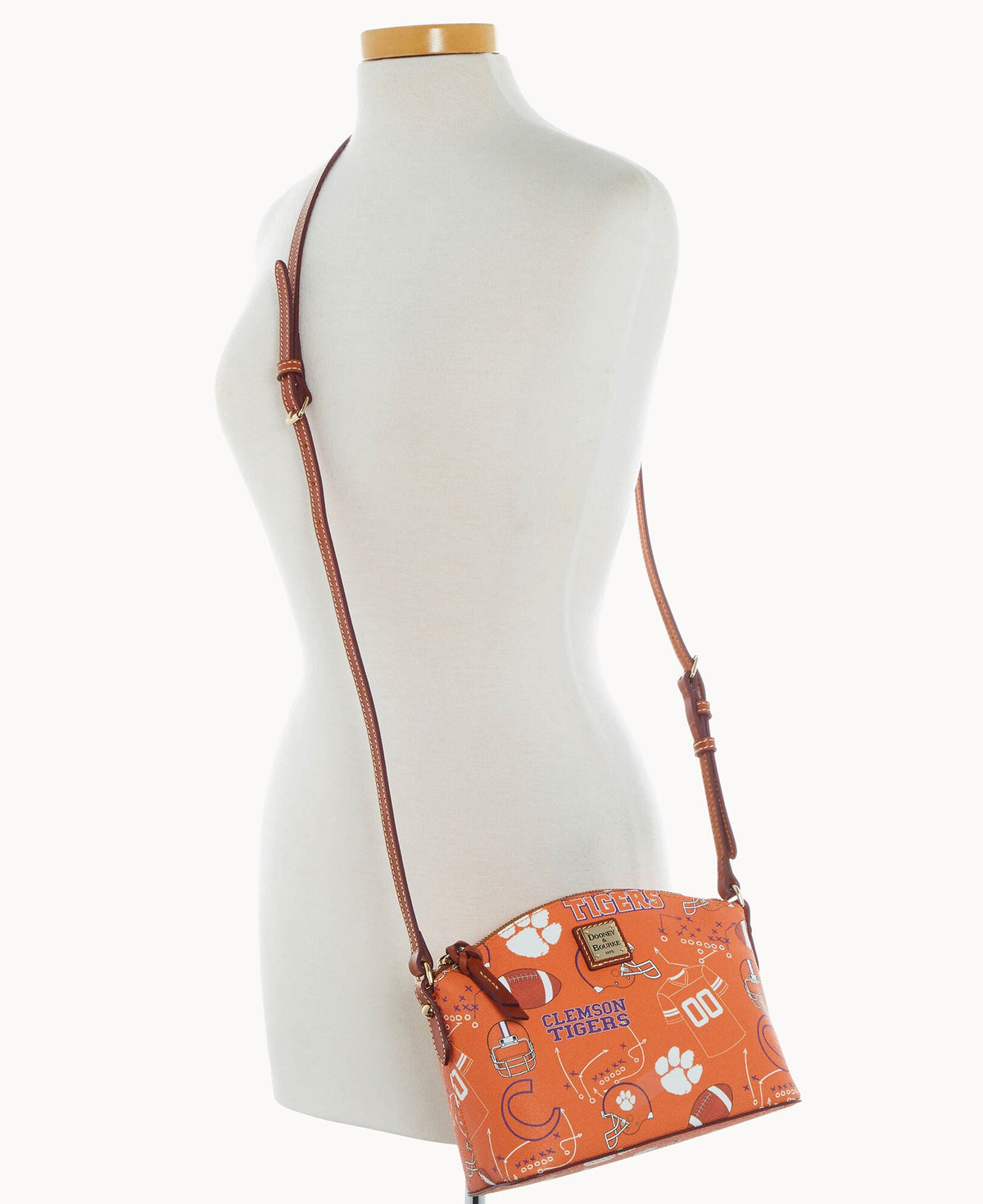 Dooney & Bourke Collegiate Clemson University Suki Crossbody