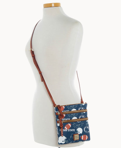 Dooney & Bourke Collegiate Penn State University Triple Zip Crossbody
