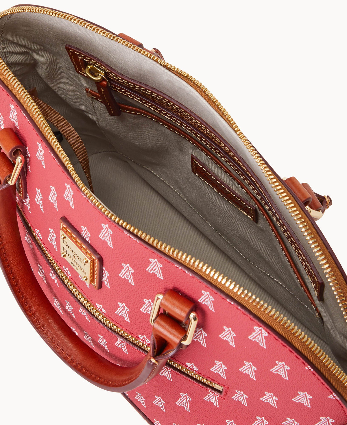 Dooney & Bourke MLB Angels Domed Zip Satchel