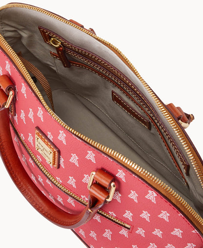 Dooney & Bourke MLB Angels Domed Zip Satchel