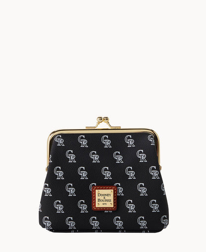 Dooney & Bourke MLB Rockies Large Framed Purse