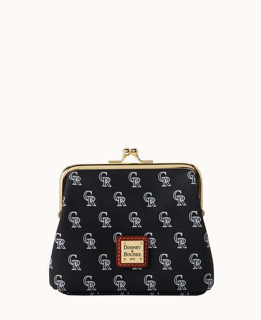 Dooney & Bourke MLB Rockies Large Framed Purse
