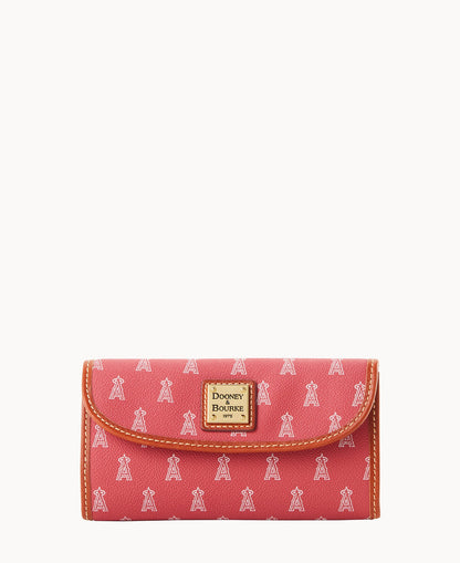 Dooney & Bourke MLB Angels Continental Clutch