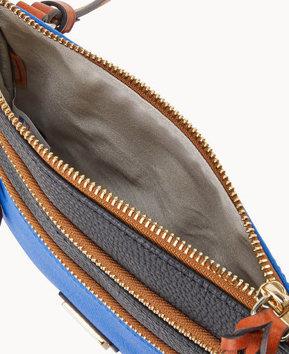 Dooney & Bourke NFL Panthers Triple Zip Crossbody