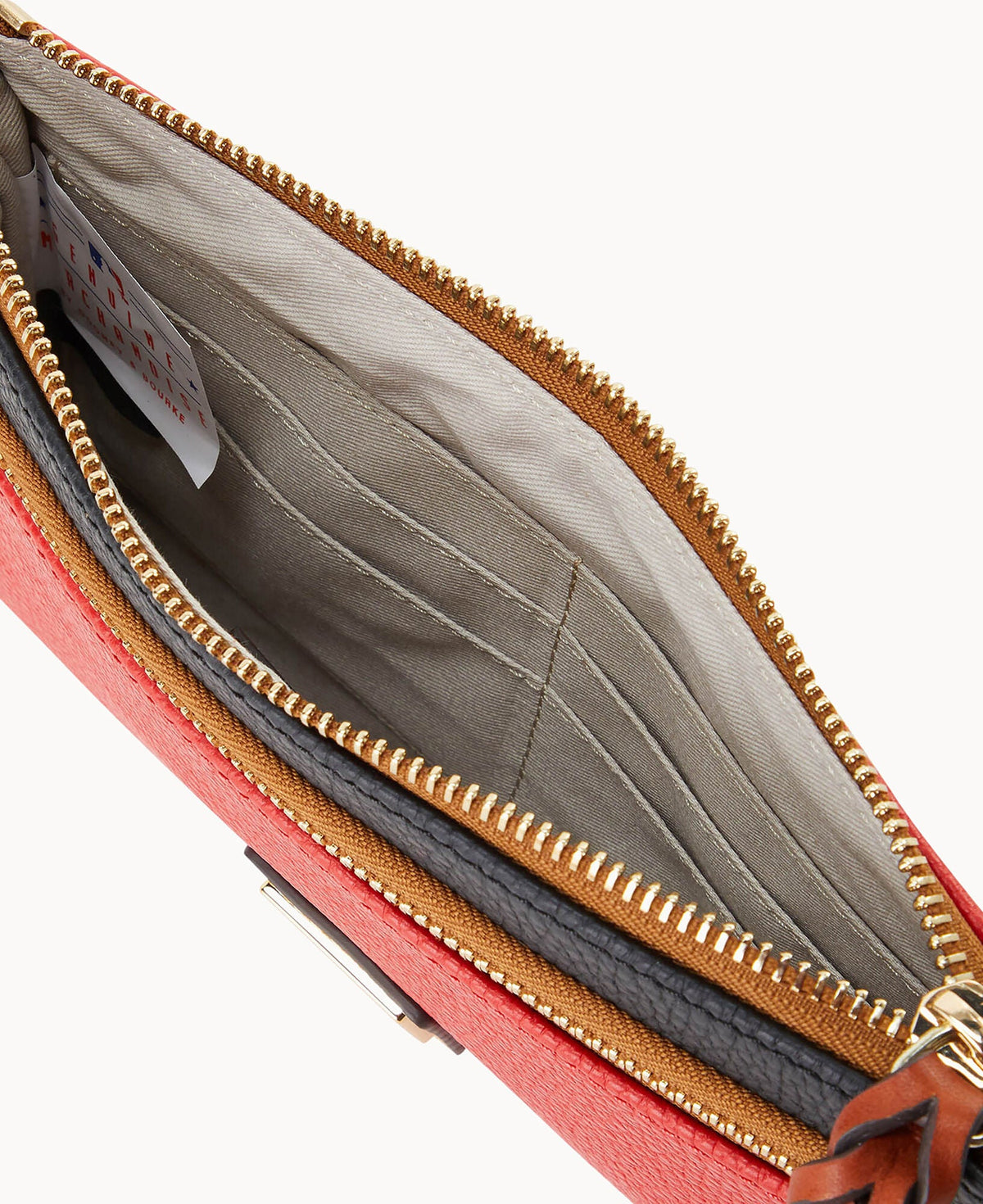 Dooney & Bourke MLB Cardinals Double Zip Wristlet