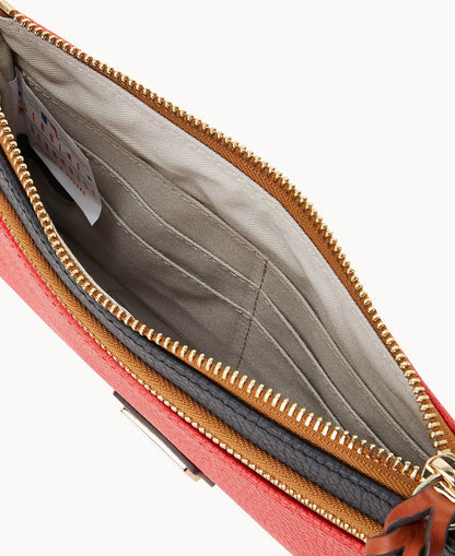 Dooney & Bourke MLB Cardinals Double Zip Wristlet