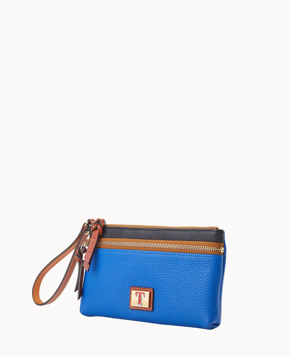 Dooney & Bourke MLB Rangers Double Zip Wristlet