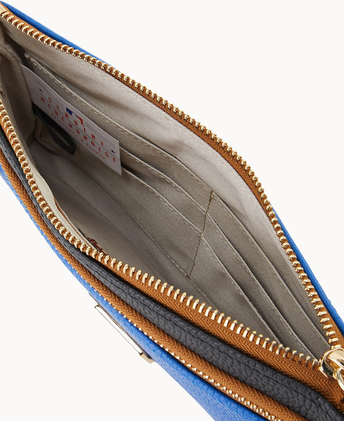 Dooney & Bourke MLB Rangers Double Zip Wristlet