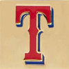 Dooney & Bourke MLB Rangers Double Zip Wristlet