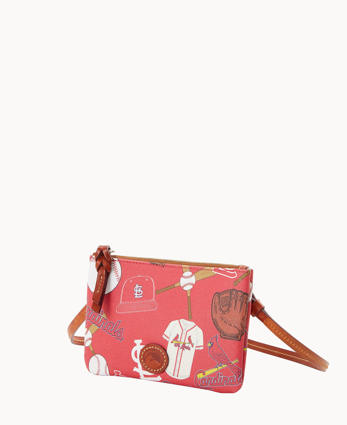 Dooney & Bourke MLB Cardinals Top Zip Crossbody