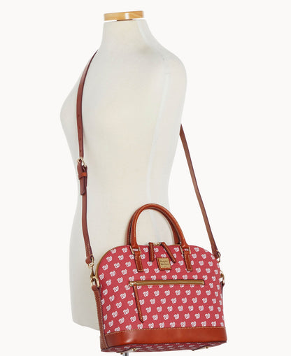 Dooney & Bourke MLB Nationals Domed Zip Satchel