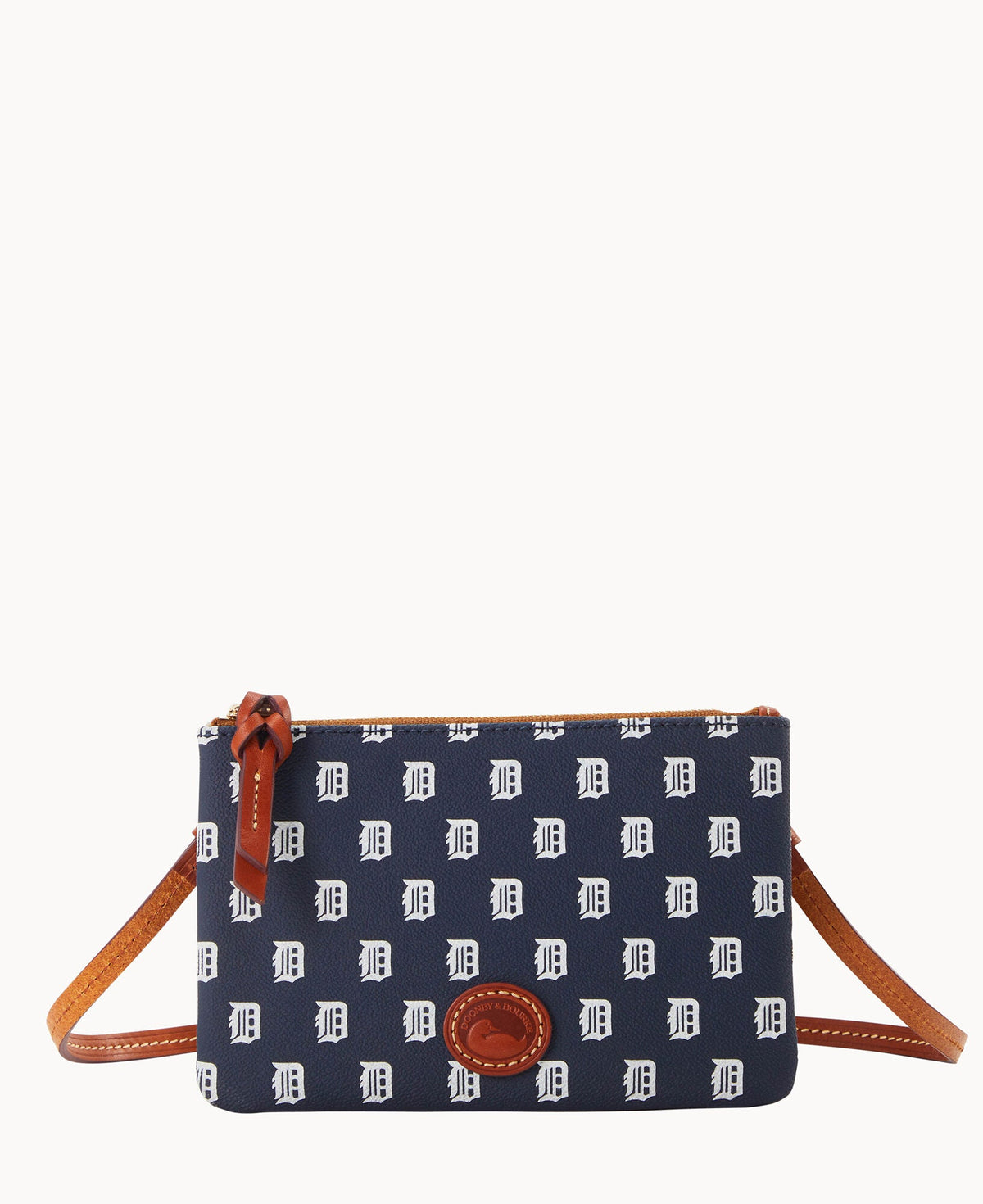 Dooney & Bourke MLB Tigers Top Zip Crossbody