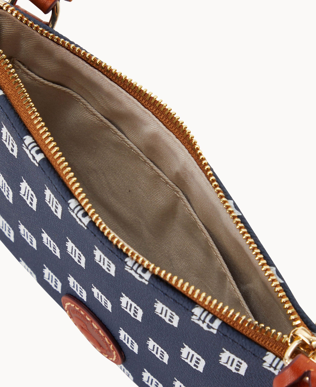 Dooney & Bourke MLB Tigers Top Zip Crossbody