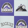 Dooney & Bourke MLB Rockies Stadium Wristlet