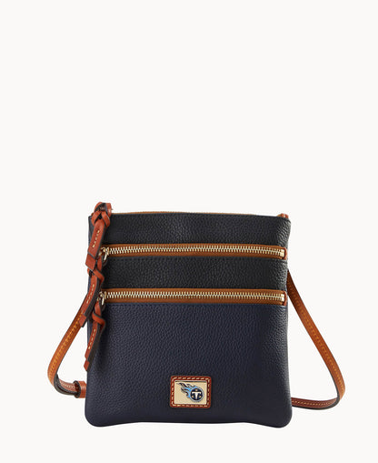 Dooney & Bourke NFL Titans Triple Zip Crossbody