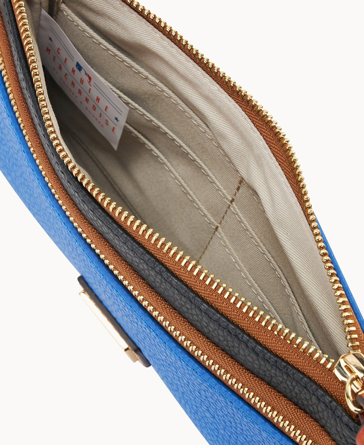 Dooney & Bourke MLB Mets Double Zip Wristlet