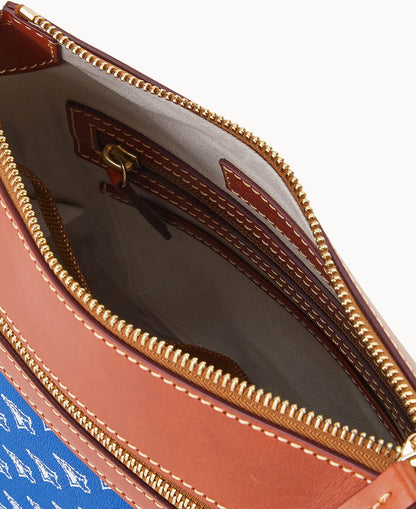 Dooney & Bourke MLB Blue Jays Crossbody 25
